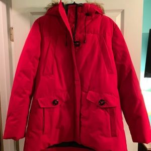 Gerry winter jacket with faux hood